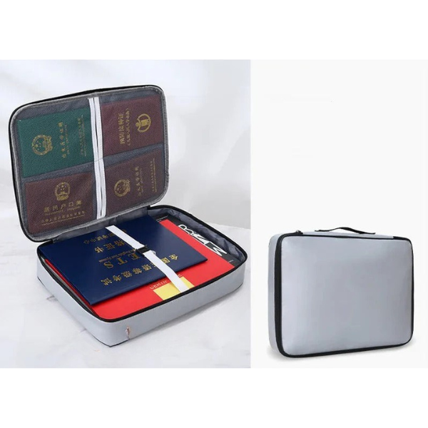 Fireproof Waterproof Document Organizer Bag