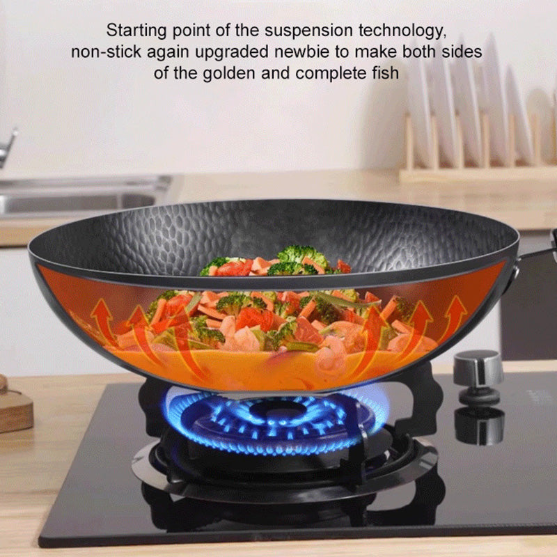 Stainless Steel Frying Pan with Natural Non Stick Surface