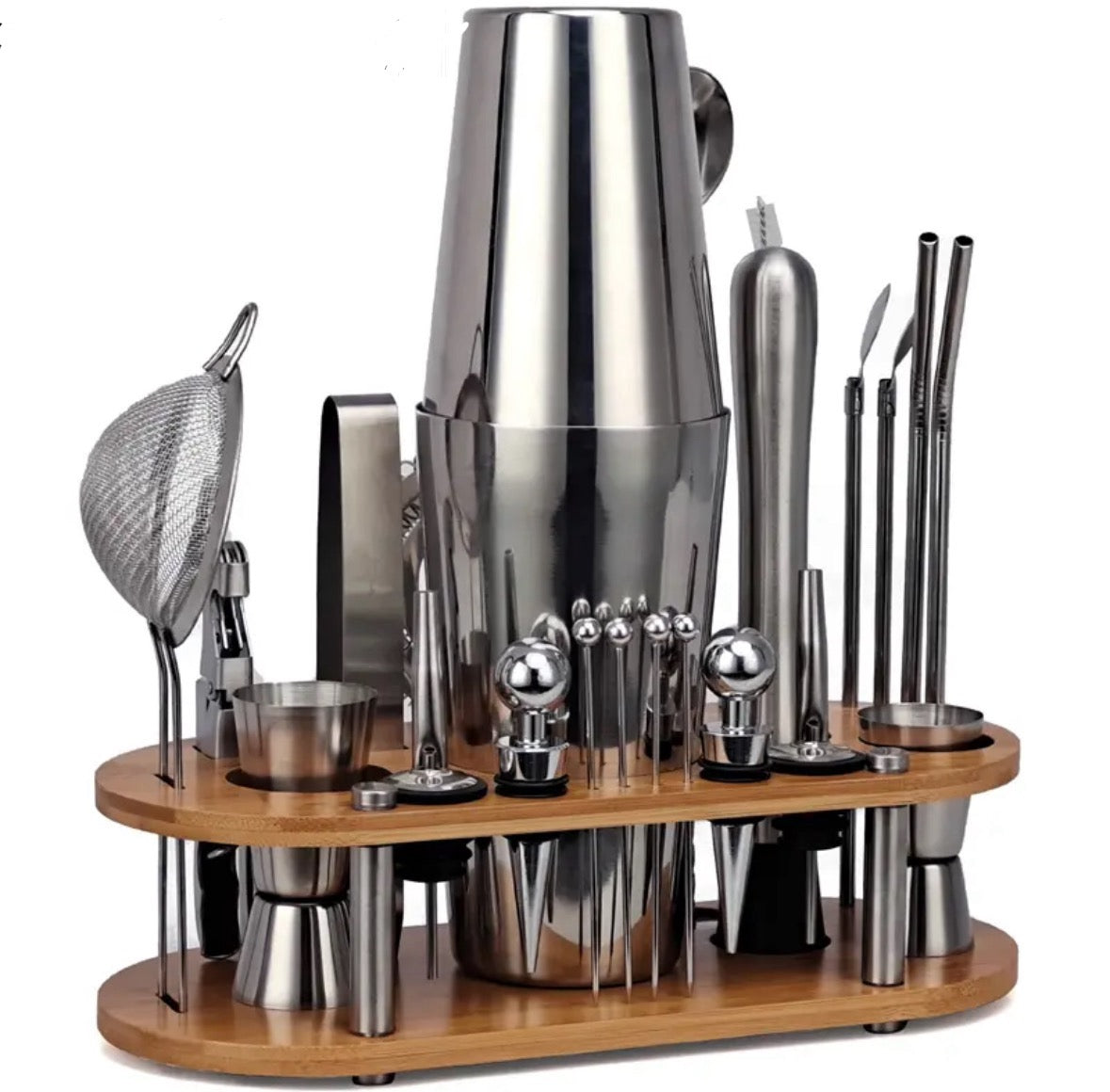 23-Piece Professional Cocktail Shaker Set