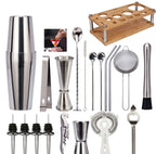 23-Piece Professional Cocktail Shaker Set