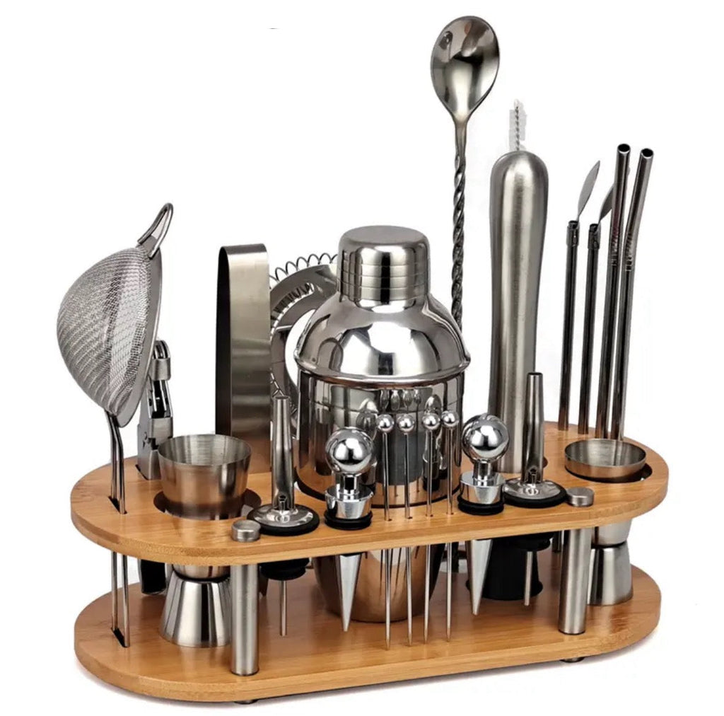 23-Piece Professional Cocktail Shaker Set