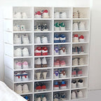 Stackable Transparent Shoe Storage Box
