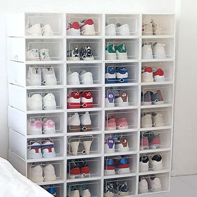 Stackable Transparent Shoe Storage Box