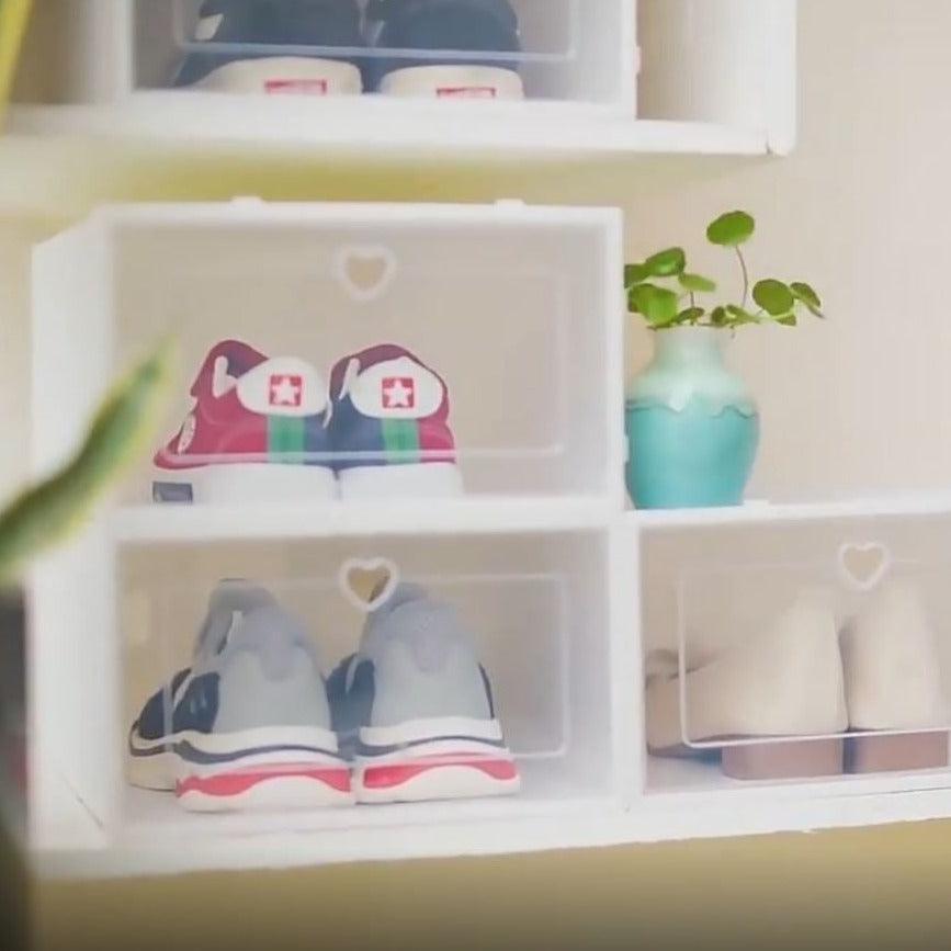 Stackable Transparent Shoe Storage Box