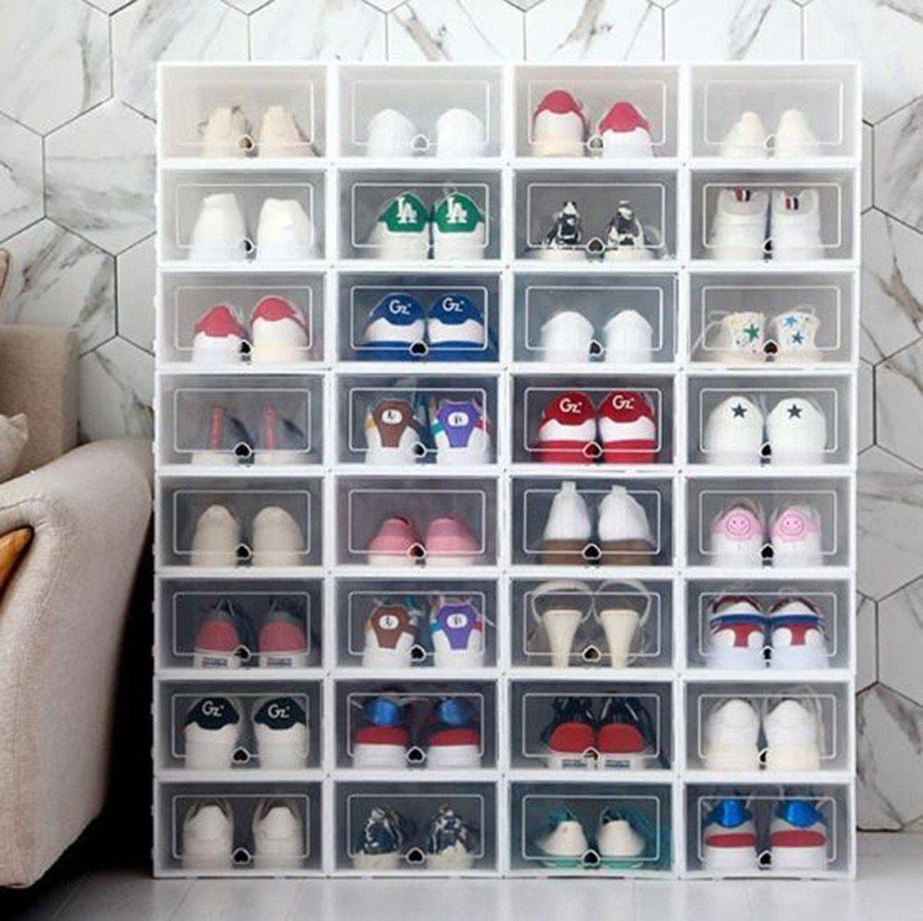 Stackable Transparent Shoe Storage Box