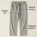 Men’s Linen Trousers Lightweight Summer Wear