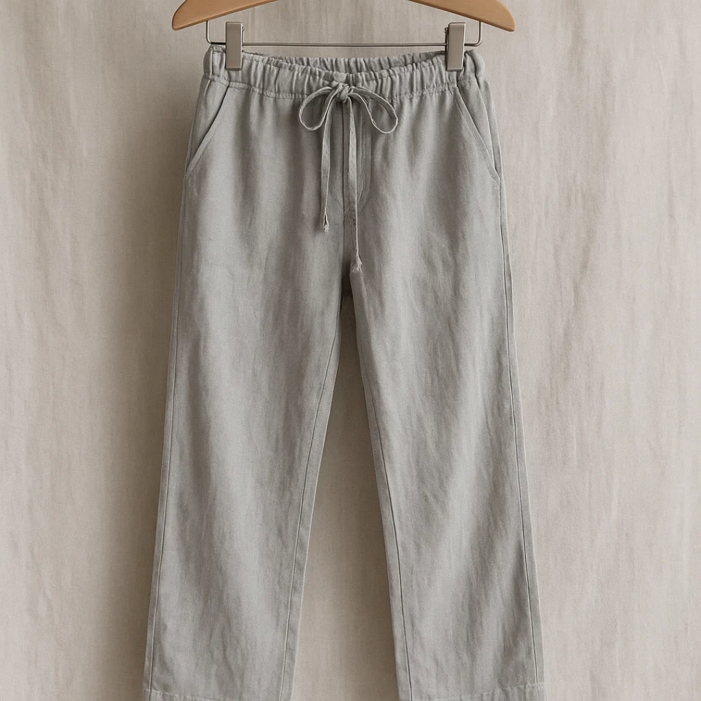 Men’s Linen Trousers Lightweight Summer Wear