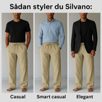 Men’s Linen Trousers Lightweight Summer Wear