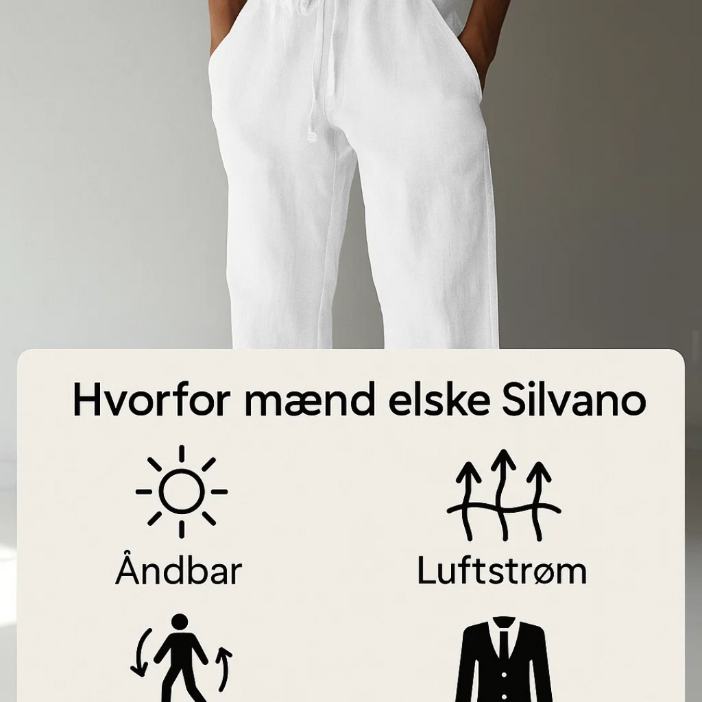 Men’s Linen Trousers Lightweight Summer Wear