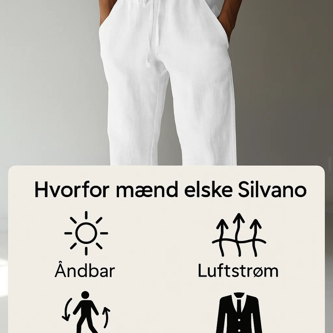 Men’s Linen Trousers Lightweight Summer Wear