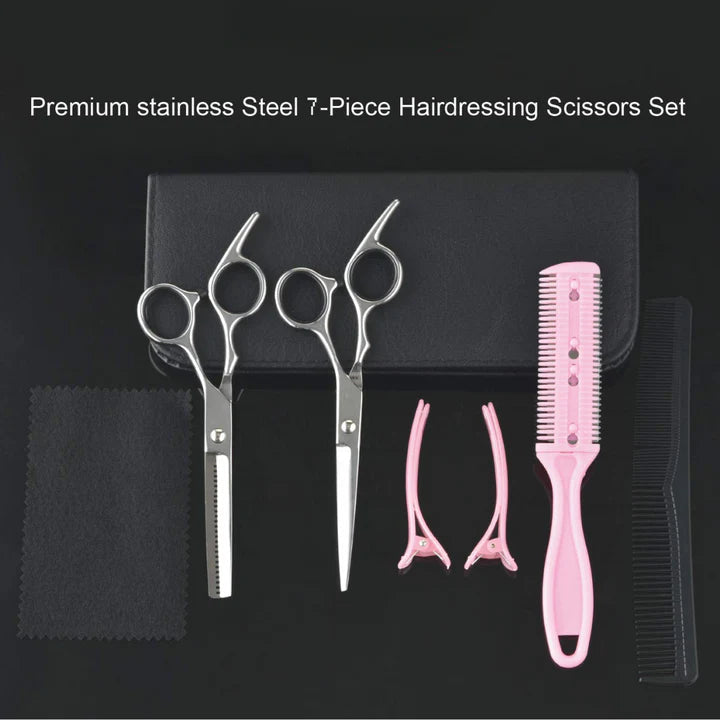 Hair Cutting and Thinning Scissors Set