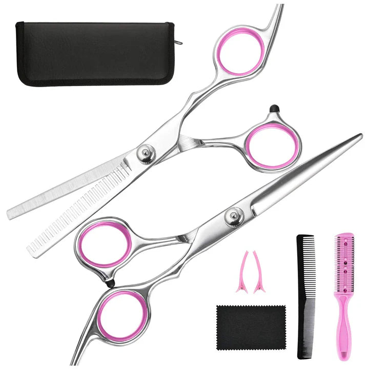 Hair Cutting and Thinning Scissors Set