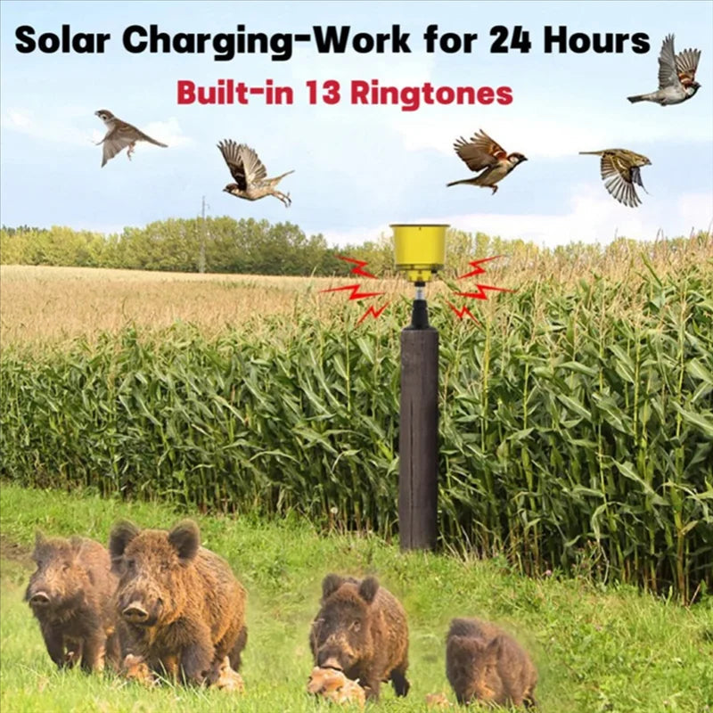 Solar-Powered Animal Repeller