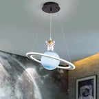 Planet-Themed LED Pendant Lamp for Kids Room