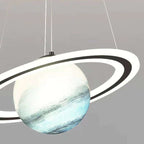 Planet-Themed LED Pendant Lamp for Kids Room