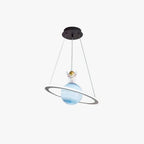 Planet-Themed LED Pendant Lamp for Kids Room