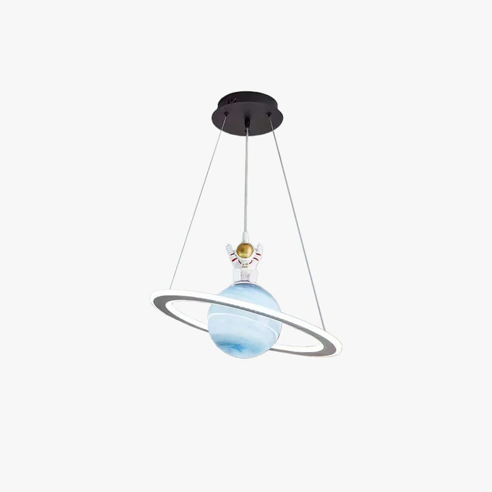 Planet-Themed LED Pendant Lamp for Kids Room