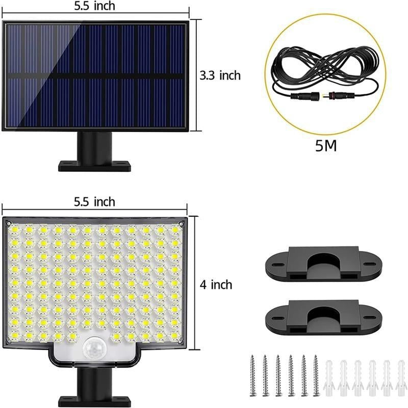 LED Solar Outdoor Light with Motion Sensor