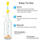 Reusable Fruit Fly Trap Funnel Set