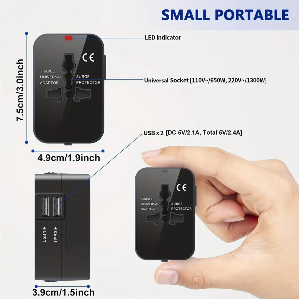 TravelPlug Universal Travel Adapter