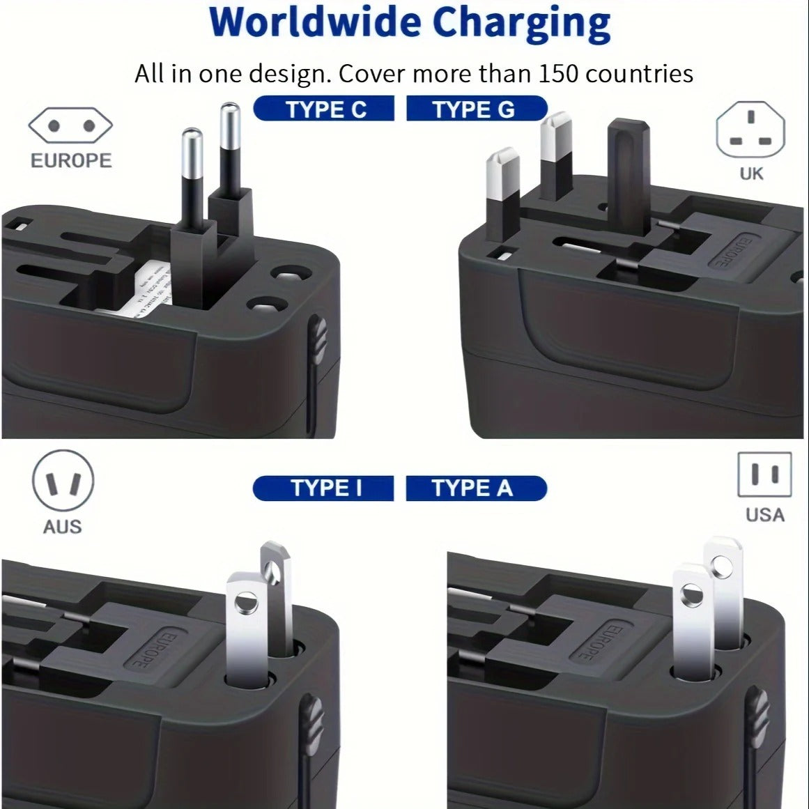 TravelPlug Universal Travel Adapter