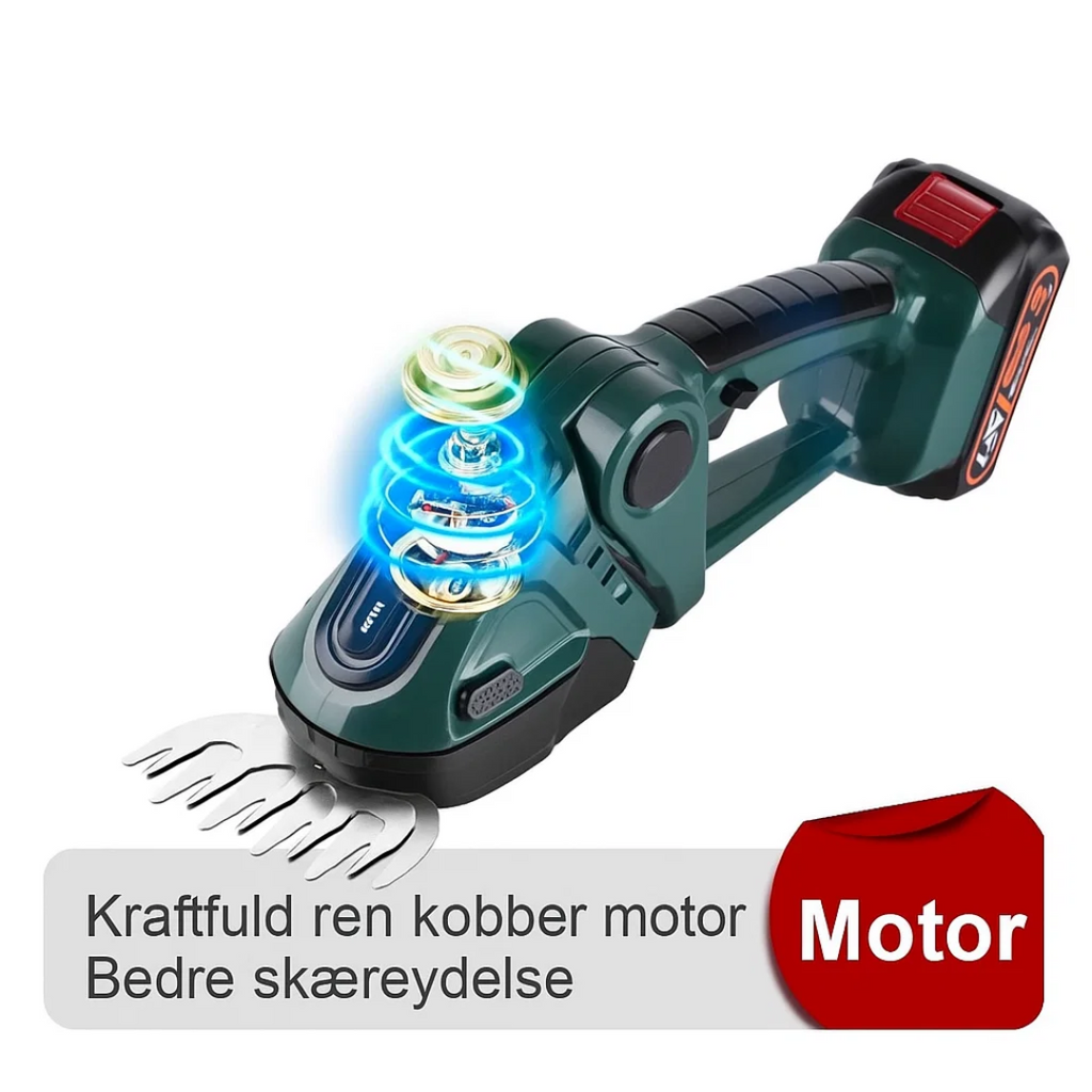 Cordless 2-in-1 Hedge and Grass Trimmer