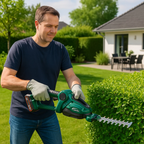 Cordless 2-in-1 Hedge and Grass Trimmer