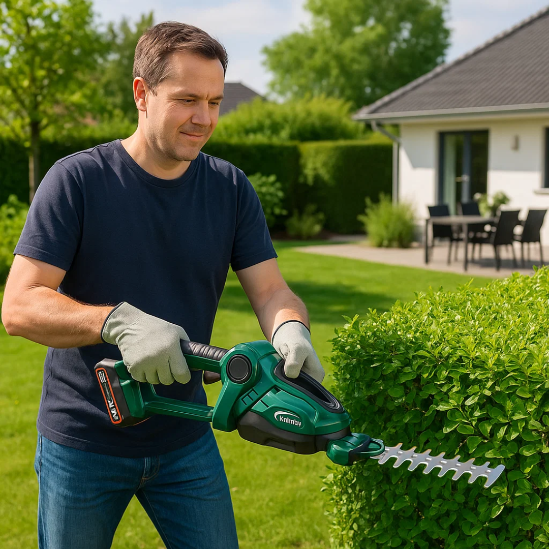 Cordless 2-in-1 Hedge and Grass Trimmer