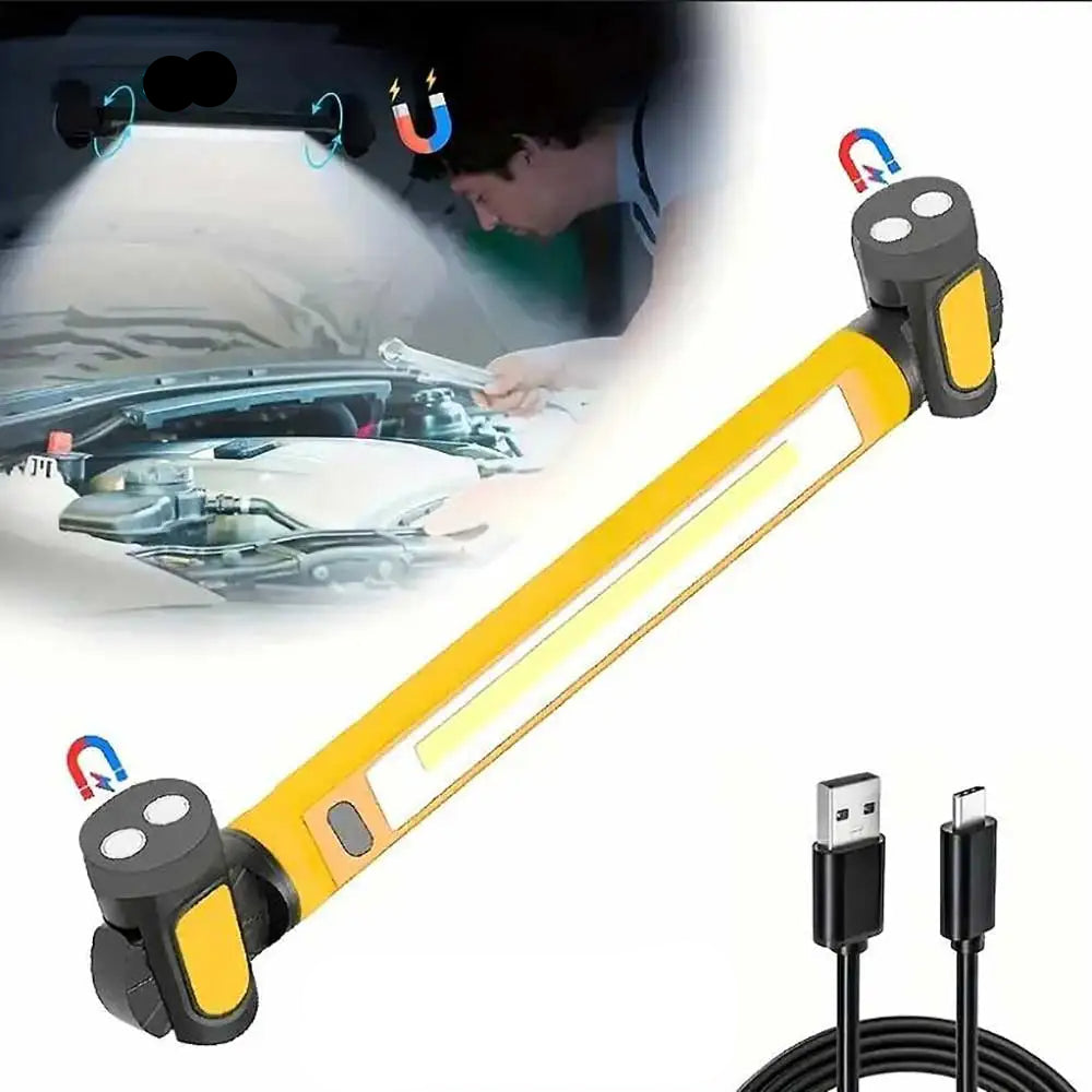Rechargeable LED Work Light Magnetic Base