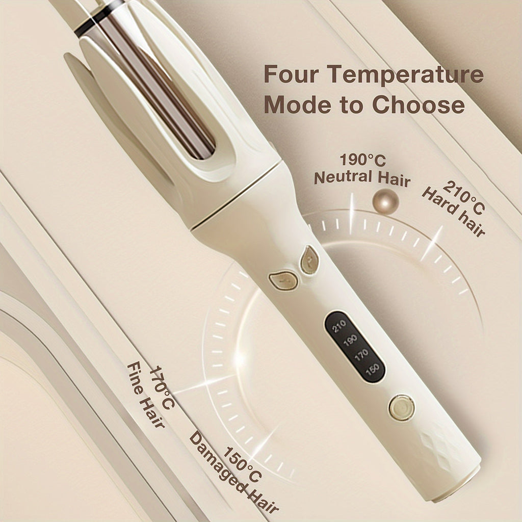 28mm Plug-In Curling Iron with 110–240V Power