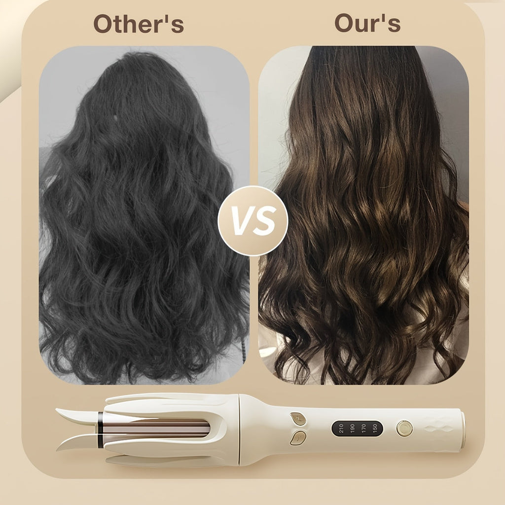 28mm Plug-In Curling Iron with 110–240V Power