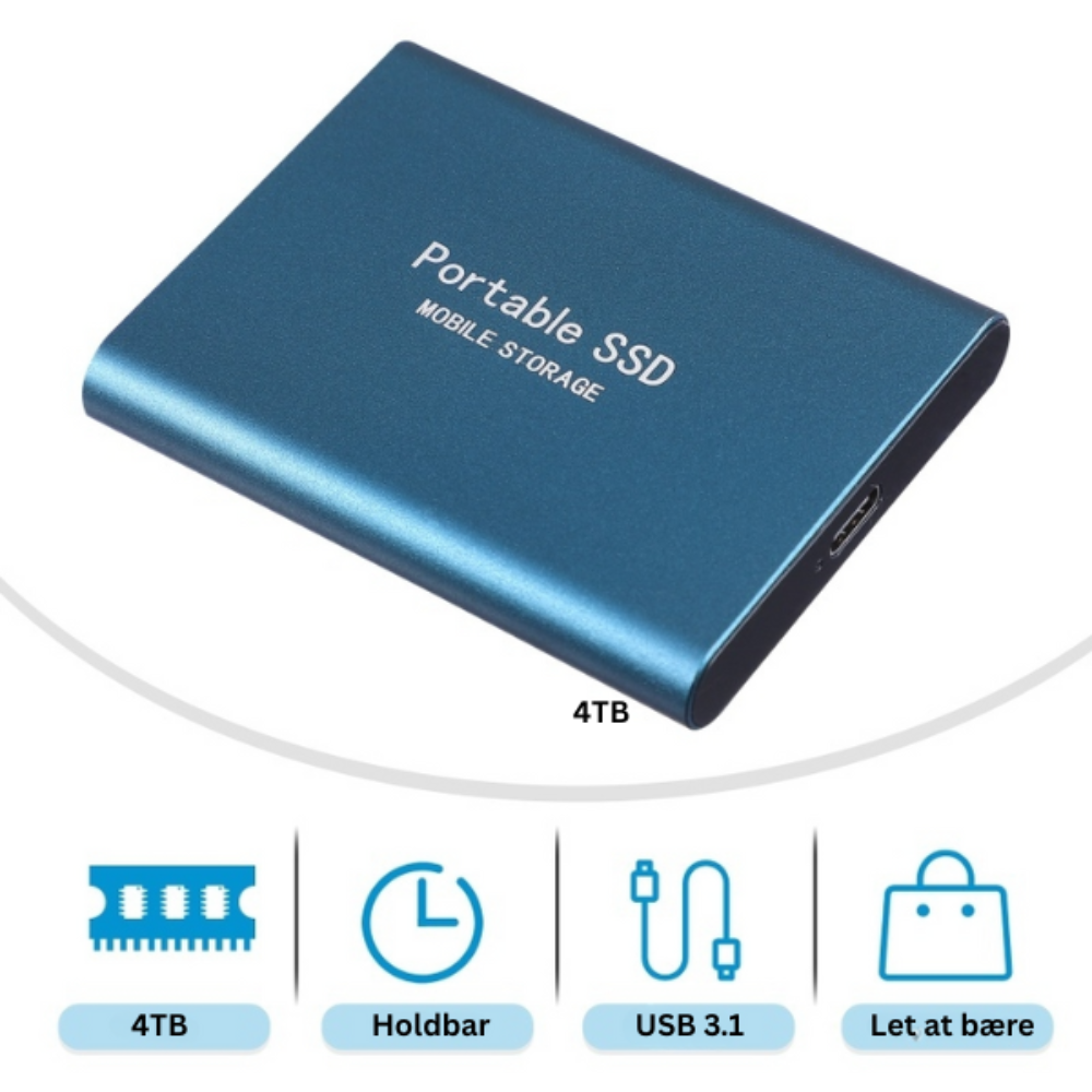 High-Speed Portable External SSD