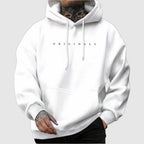 Men Oversized Hoodie Minimal Style