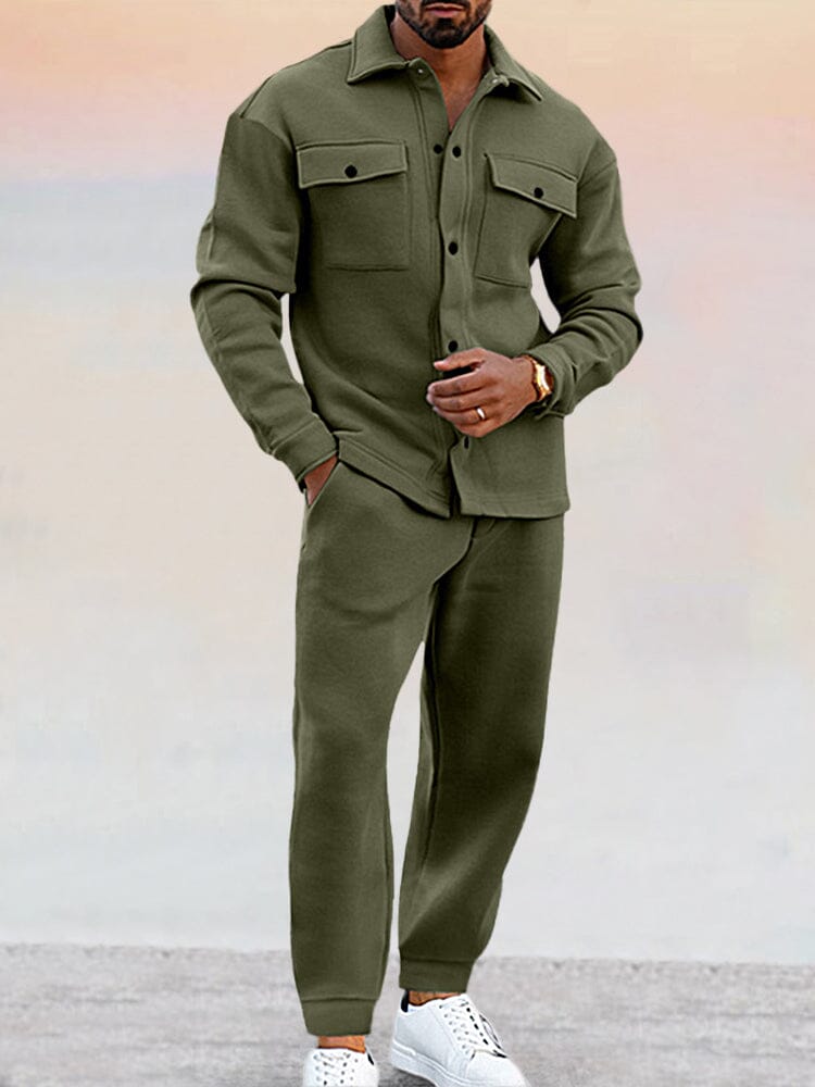 Men’s Athleisure Hoodie and Pants Set