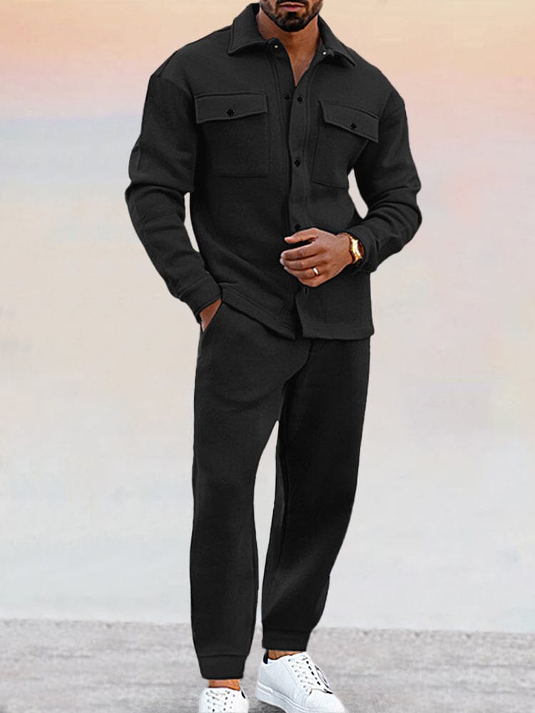 Men’s Athleisure Hoodie and Pants Set