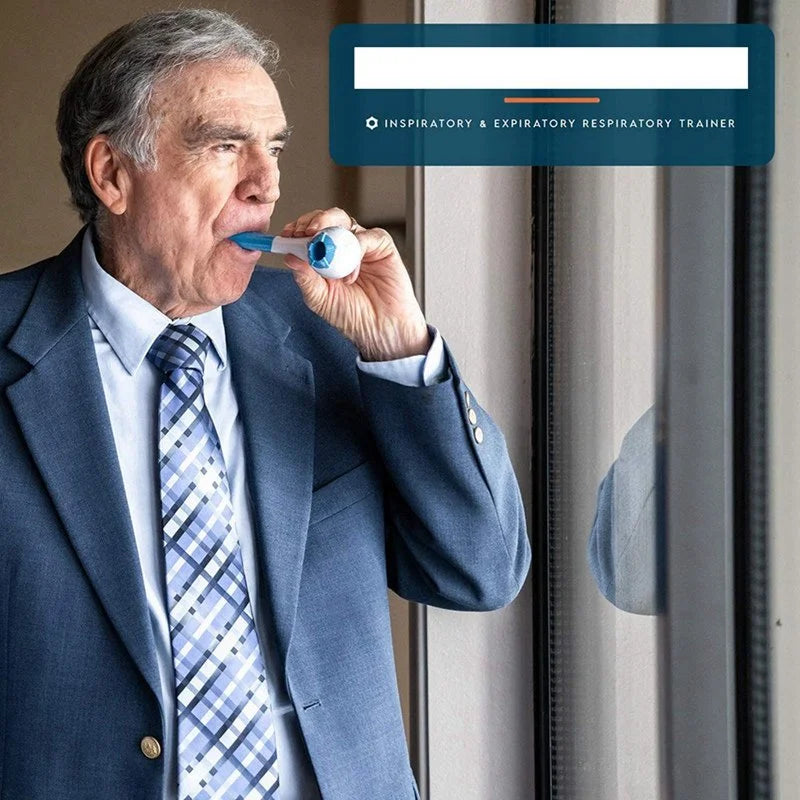Handheld Breathing Training Device