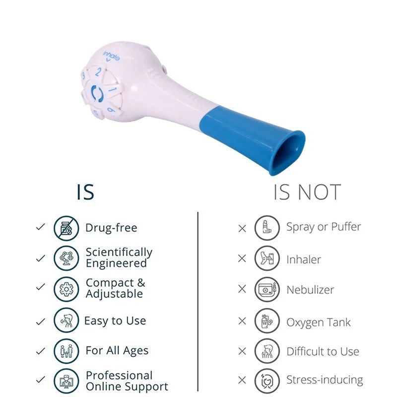 Handheld Breathing Training Device