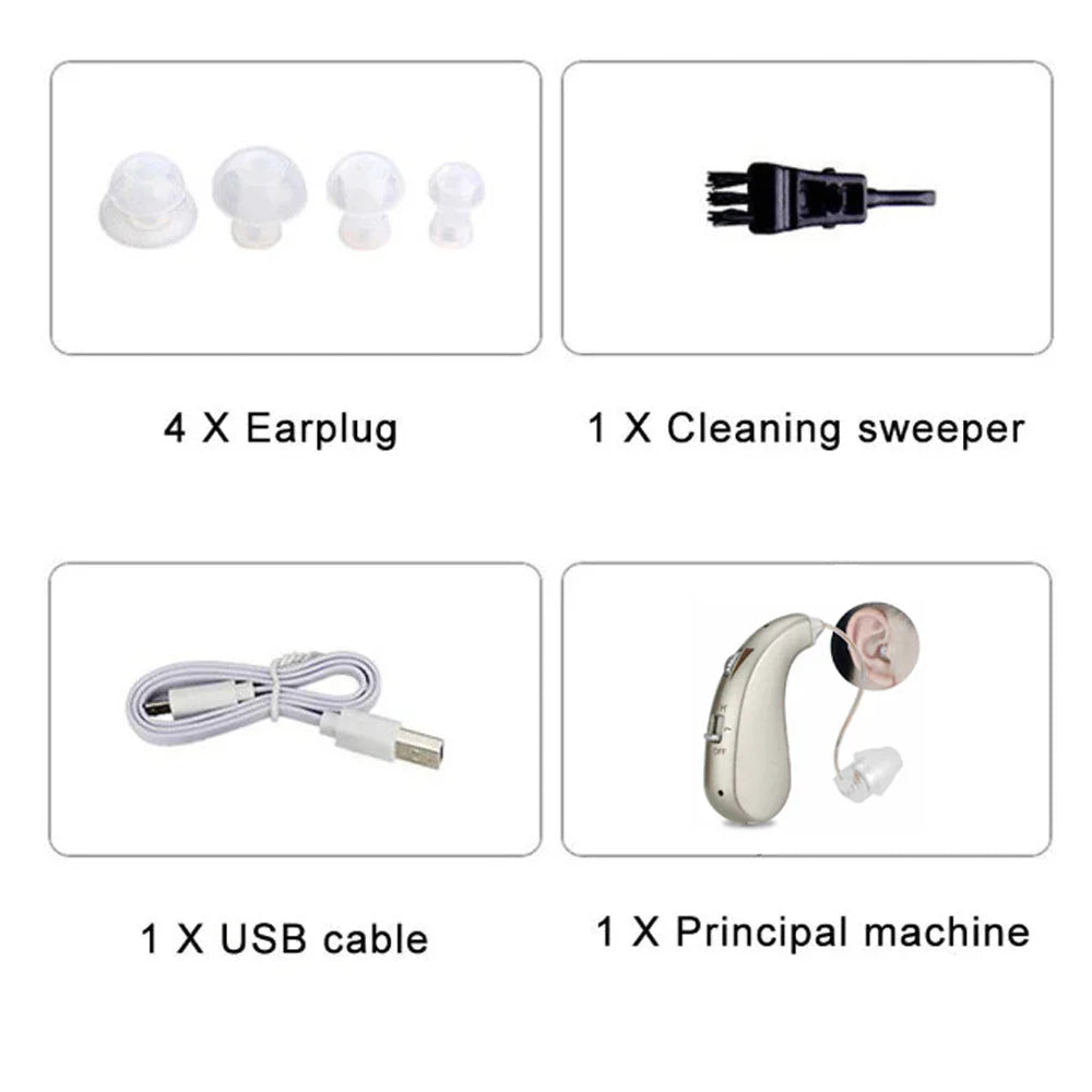 Digital Hearing Aid Rechargeable
