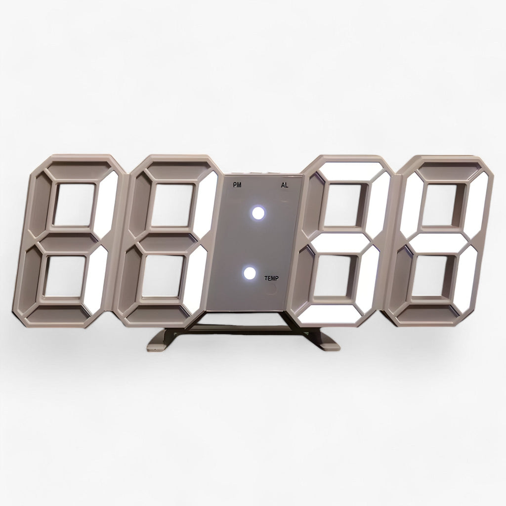 Digital Alarm Clock Multifunctional Display