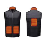 Heated Vest Adjustable Warm Zones