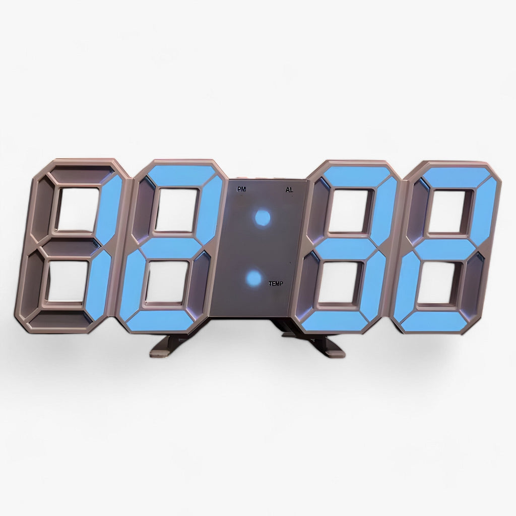 Digital Alarm Clock Multifunctional Display