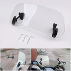 Motorcycle Windshield Extension Wind Deflector