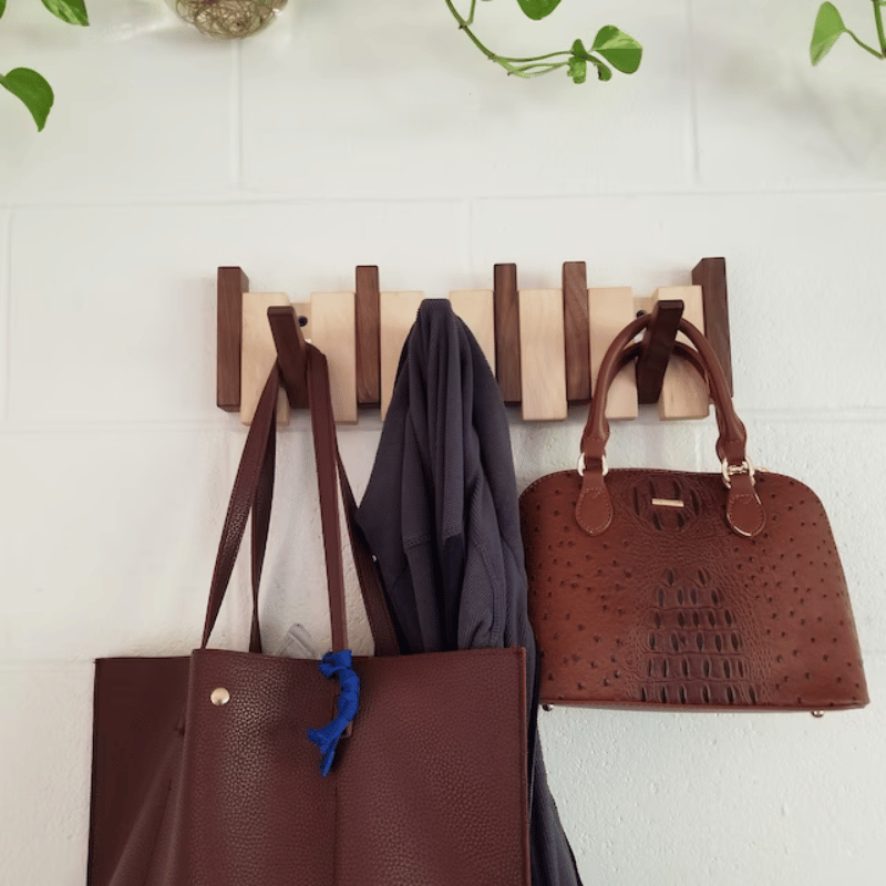 Wall Mounted Foldable Coat Rack