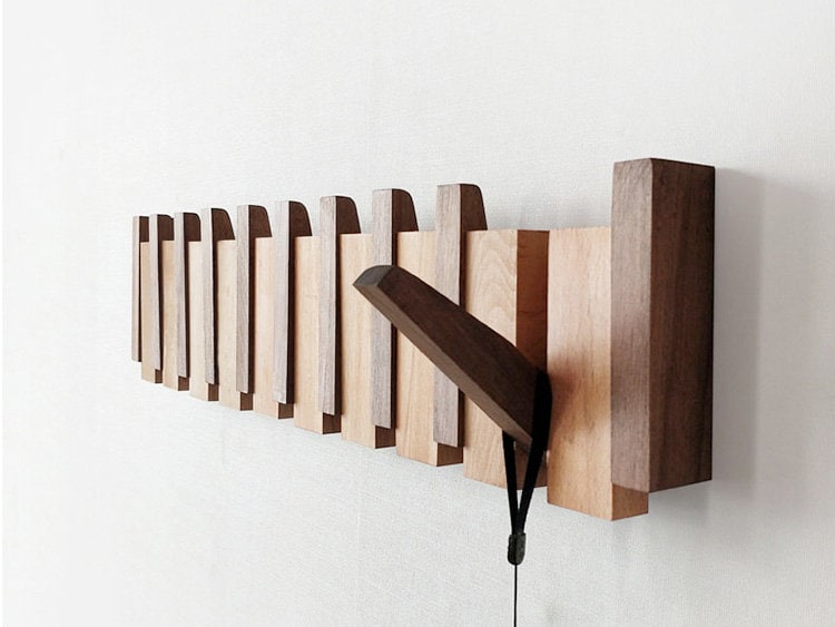 Wall Mounted Foldable Coat Rack