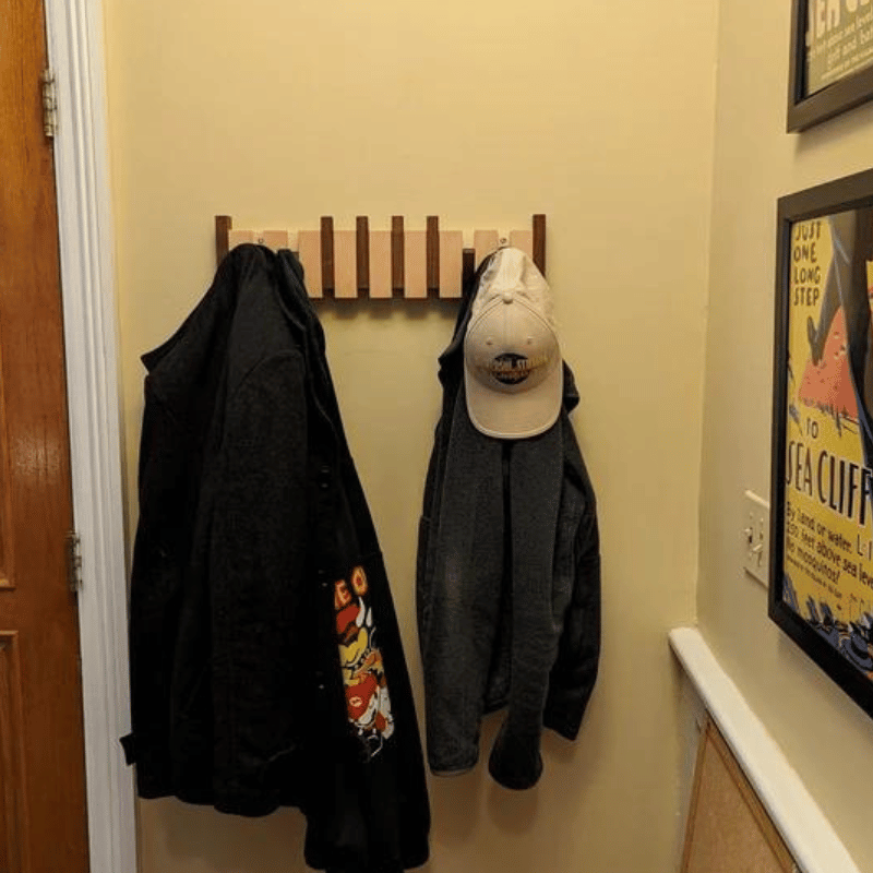 Wall Mounted Foldable Coat Rack