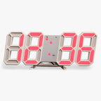 Digital Alarm Clock Multifunctional Display