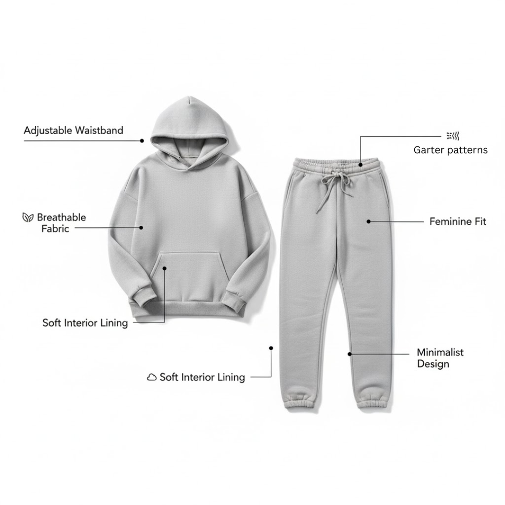 Women’s Streetstyle Hoodie and Jogger Set